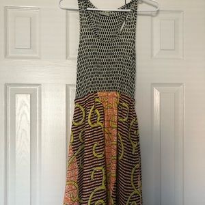 Anthropologie Boho Porridge Dress